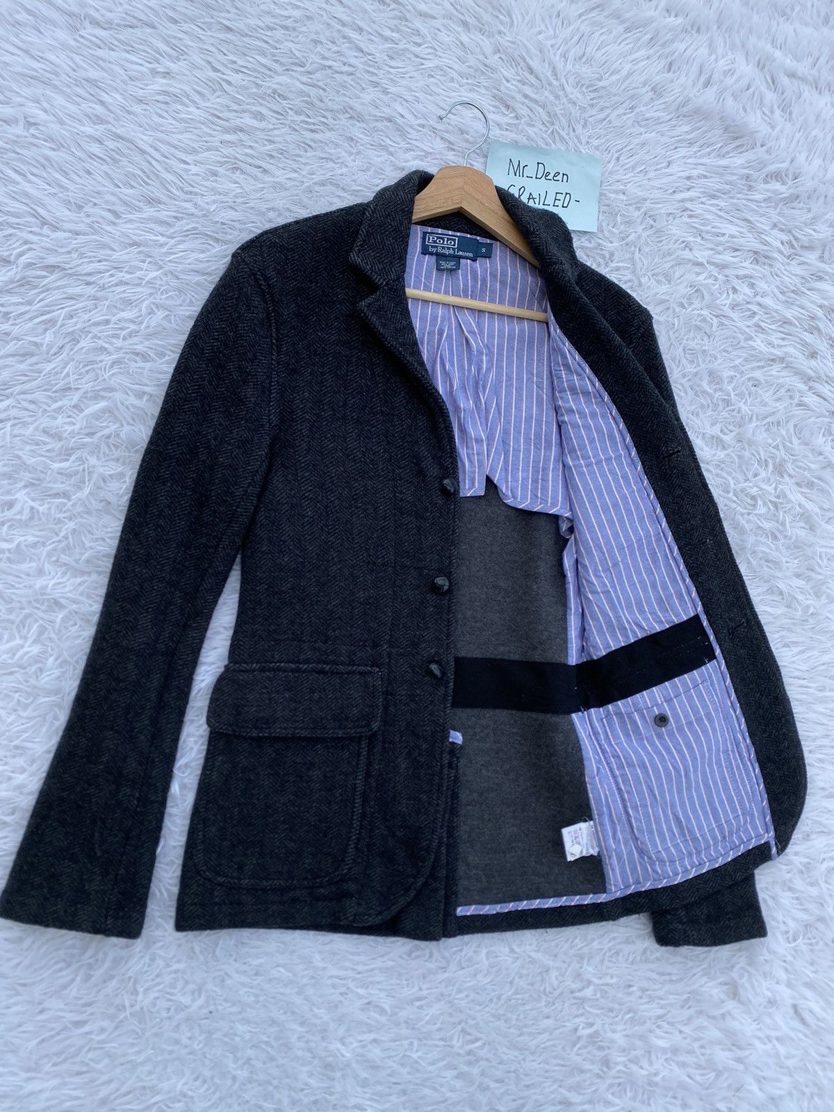 Polo Ralph Lauren Rare Vintage Polo Ralph Lauren Wool Coat/ Jacket Size US S / EU 44-46 / 1 - 6 Thumbnail