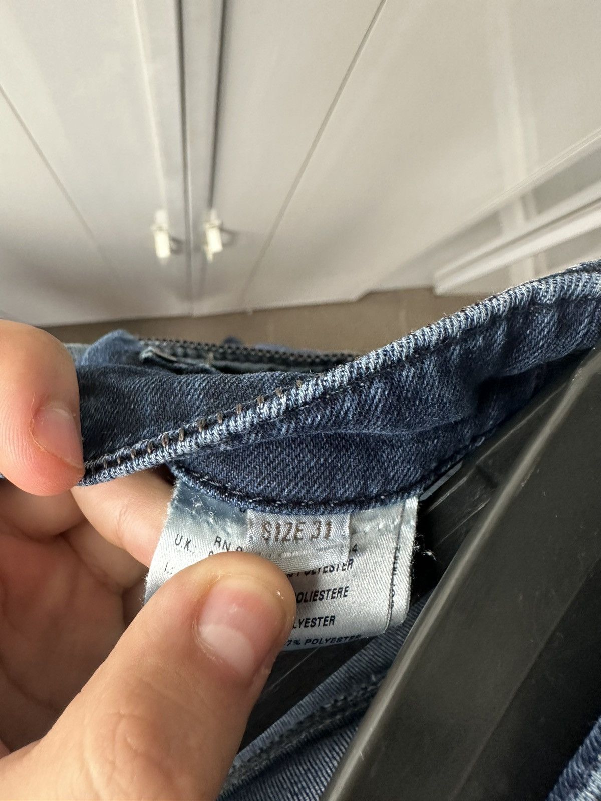 Diesel Vintage Diesel x Edu Denim Jeans Y2K Size US 31 - 16 Thumbnail