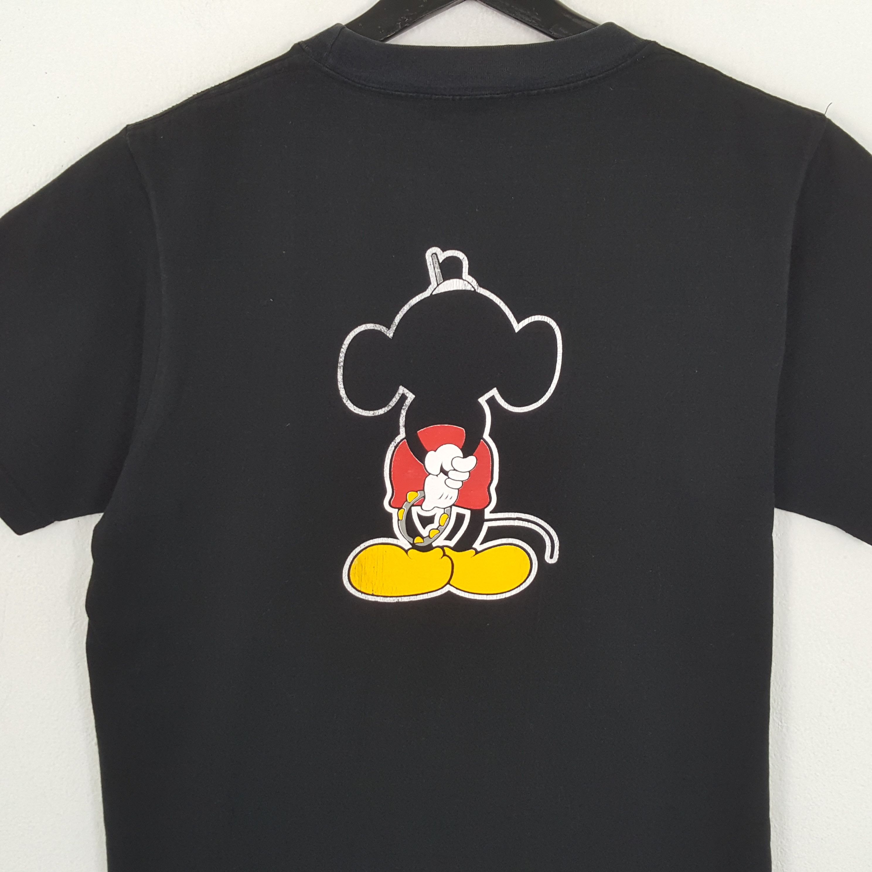 Japanese Brand MICKEY MOUSE X Number Nine Style Streetwear Tshirt Size US M / EU 48-50 / 2 - 4 Thumbnail