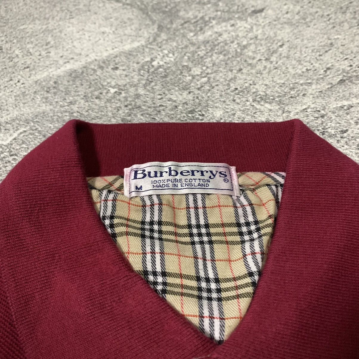 Burberry VINTAGE POLO SHIRT BURBERRY Size US M / EU 48-50 / 2 - 4 Thumbnail