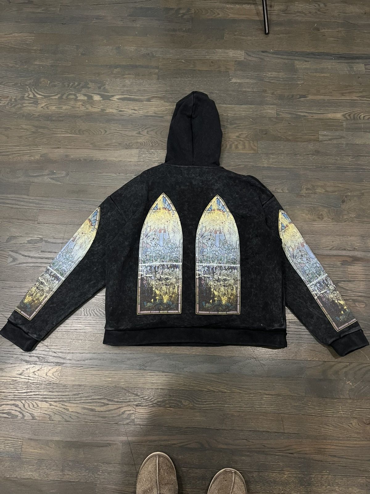 Other Who decides war stained glass motif hoodie Size US M / EU 48-50 / 2 - 4 Thumbnail
