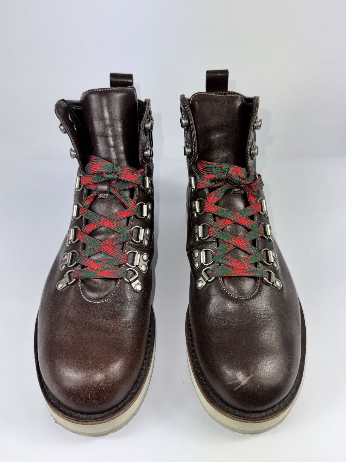 Gucci GUCCI LEATHER HIKING BOOTS Size US 9.5 / EU 42-43 - 2 Thumbnail