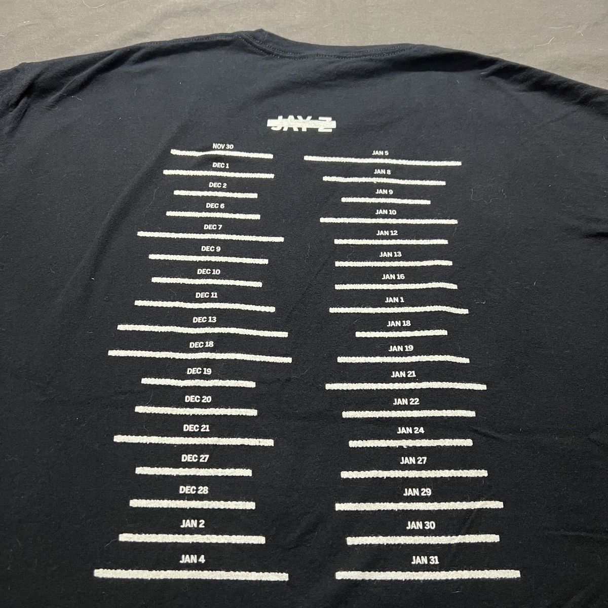Rap Tees Jay-Z Magna Center World Tour Tee 3XL oversized HiphopRapper Size US XXL / EU 58 / 5 - 5 Thumbnail
