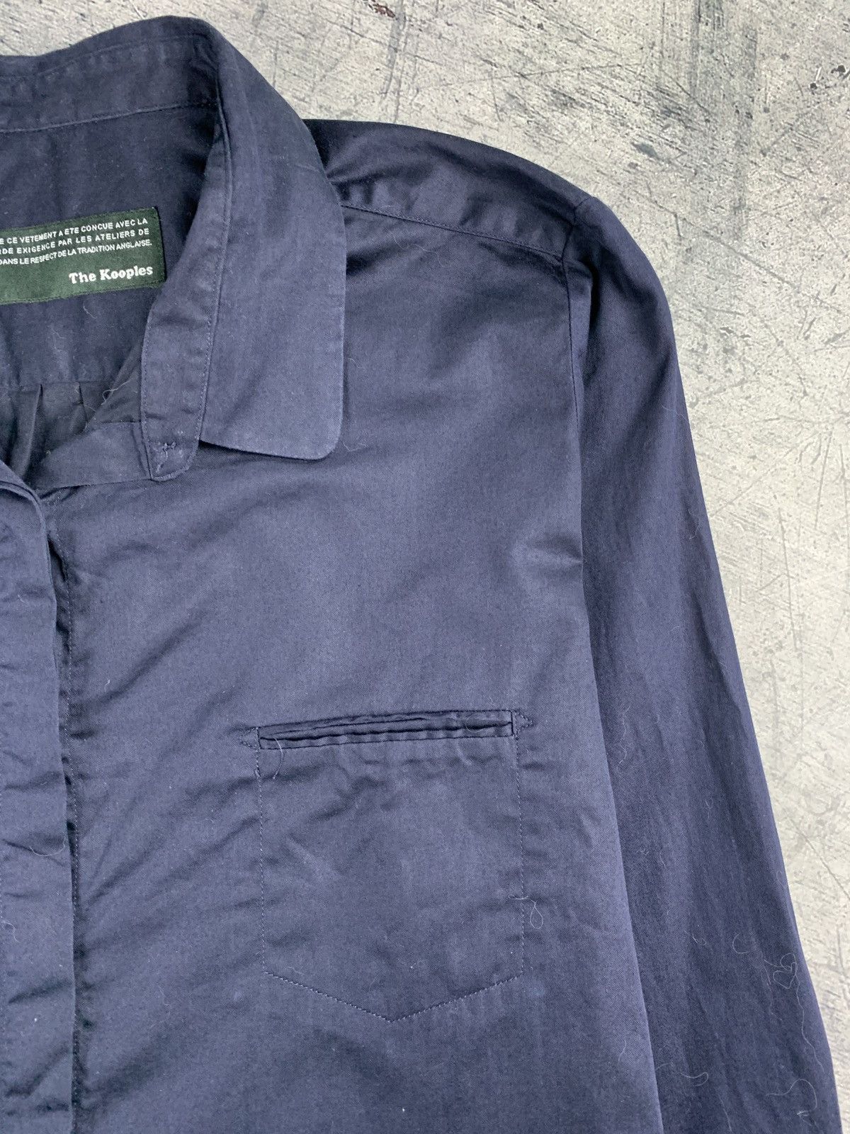 The Kooples Designer The Kooples Button Up Shirt Long Sleeve Size S Blue Size S / US 4 / IT 40 - 5 Thumbnail
