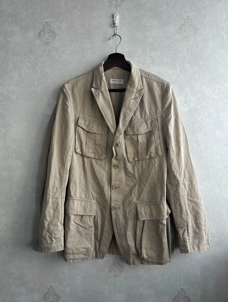 Dries Van Noten Dries van noten Four-bag suit with gun lapel collar 2502-Ne Size US S / EU 44-46 / 1 - 2 Thumbnail