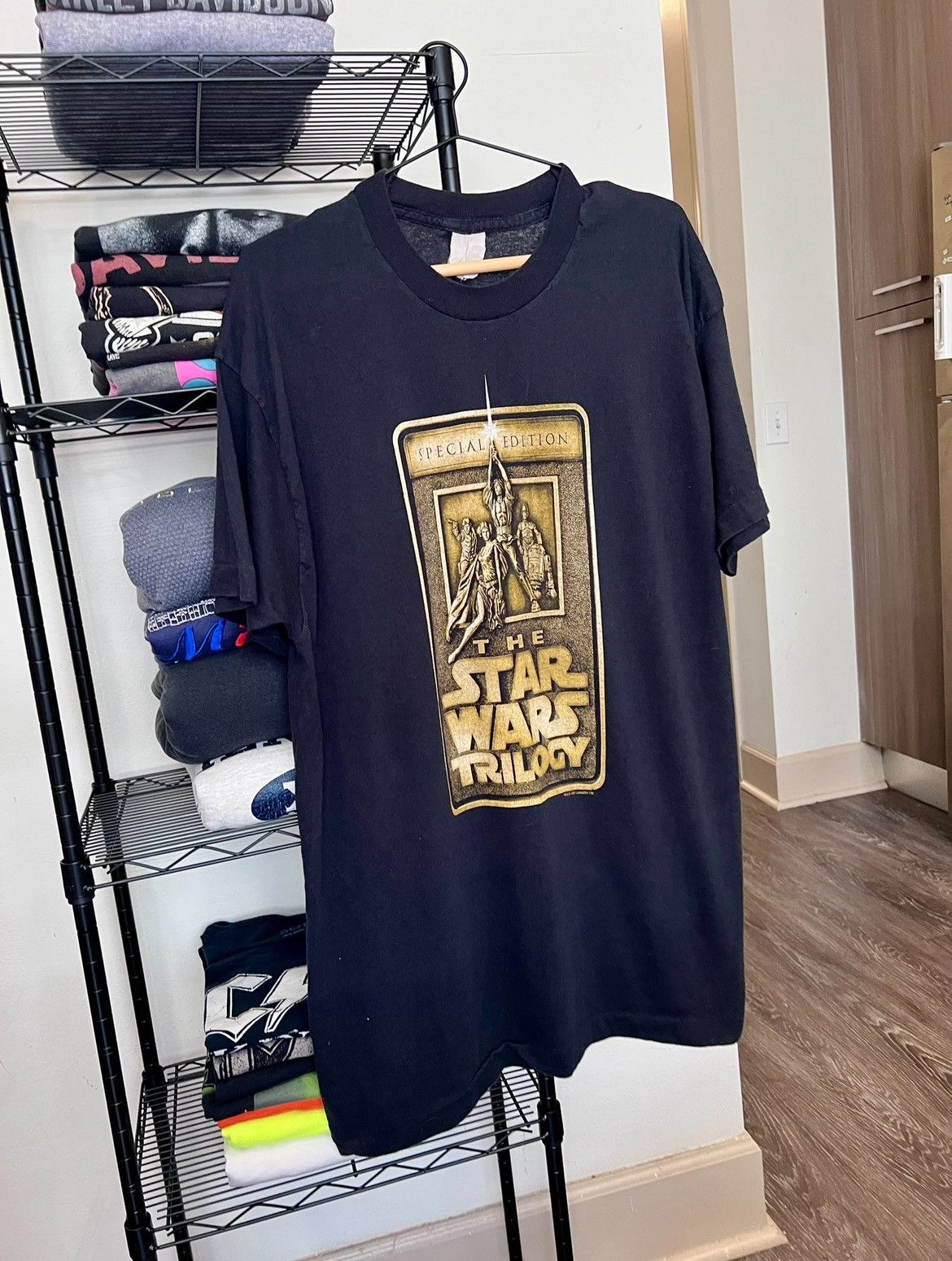 Other 🔥 1997 Star Wars Trilogy Special Edition Tee – Lucasfilm 🔥 Size US L / EU 52-54 / 3 - 8 Thumbnail