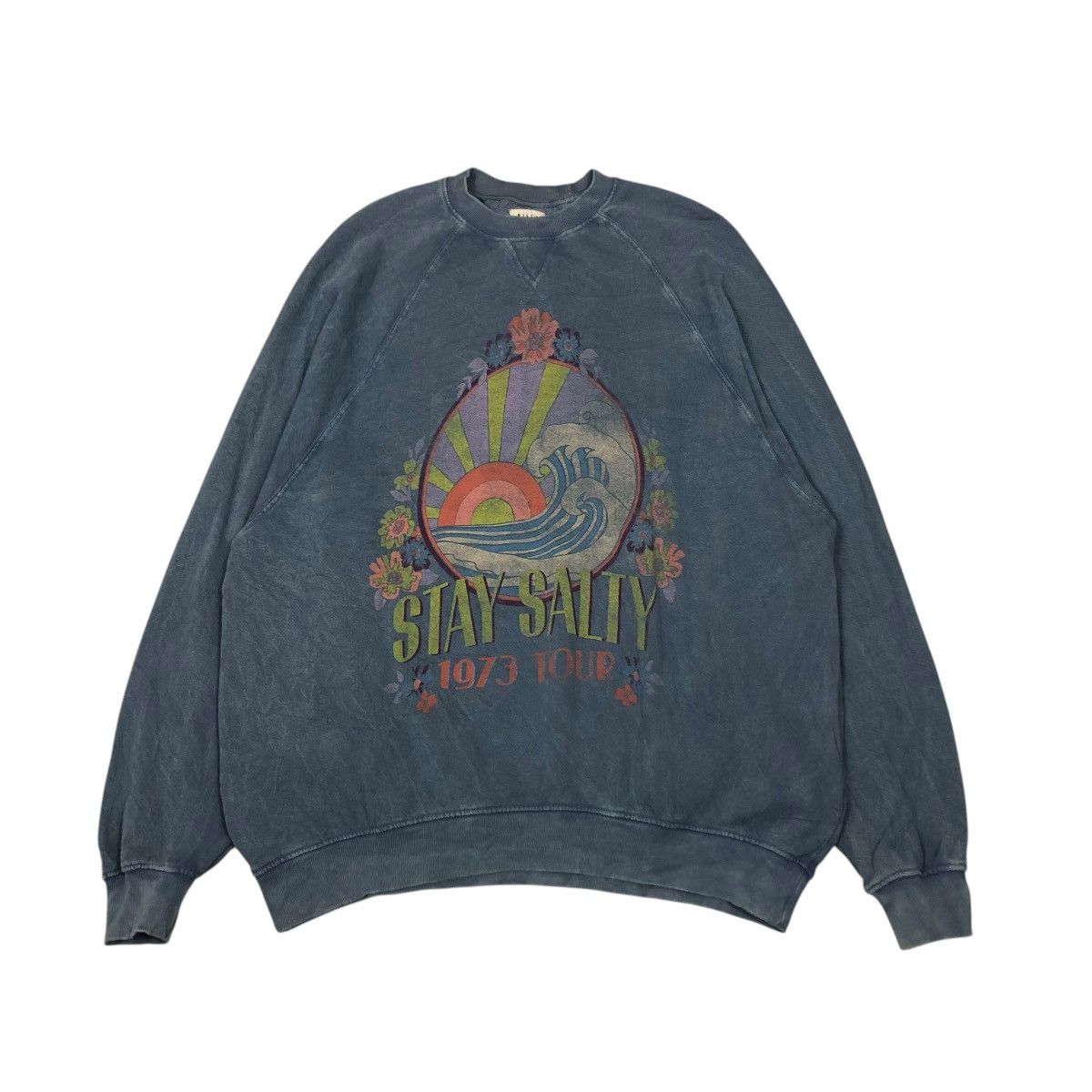 Billabong 🔥VINTAGE SWEATSHIRT BILLABONG X THE SALTY BLONDE BIG LOGO Size US M / EU 48-50 / 2 - 1 Thumbnail