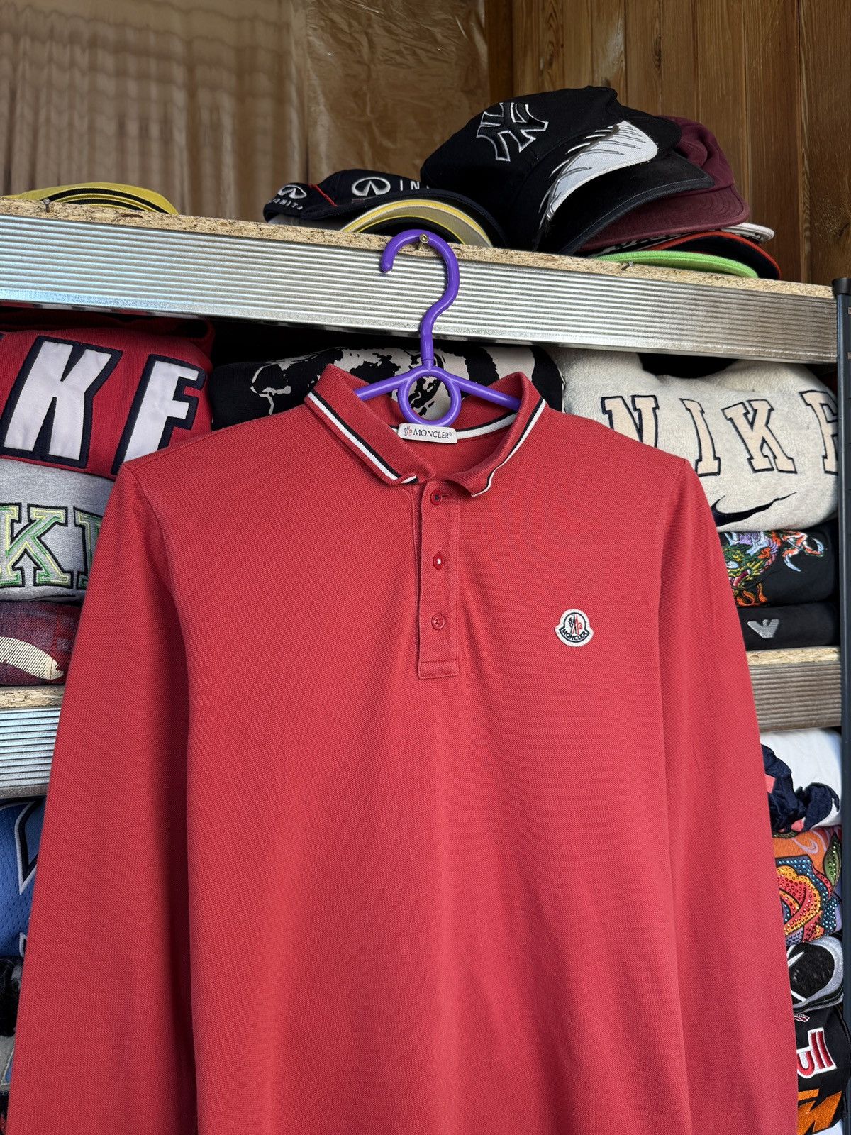 Moncler Moncler Maglia Polo Long Sleeve Shirt Size US XS / EU 42 / 0 - 3 Thumbnail