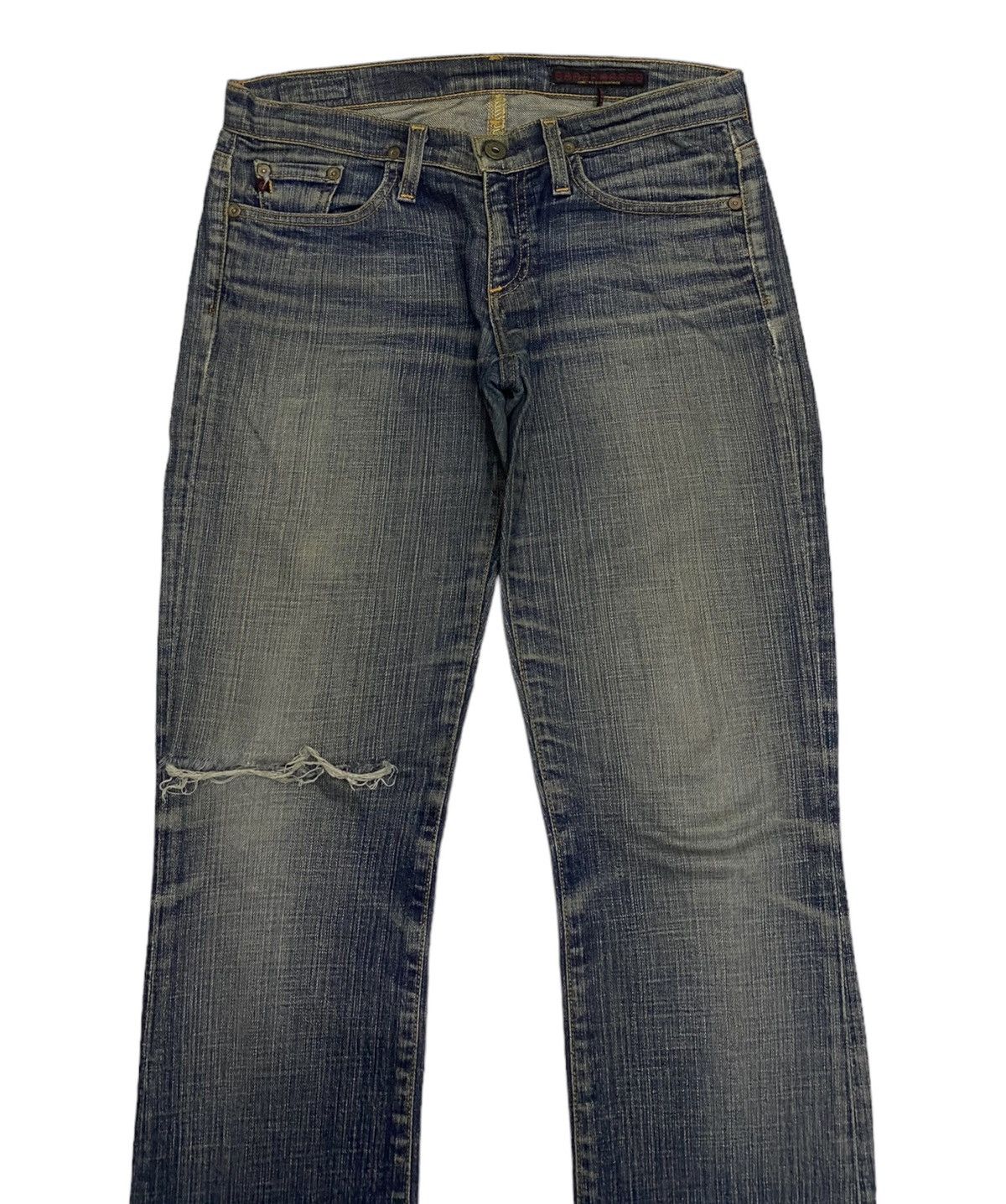Hysteric Glamour RUSTY FLARE JEANS🔥A.GOLDSCHMIED DISTRESSED DENIM JEANS Size 30" / US 8 / IT 44 - 3 Thumbnail