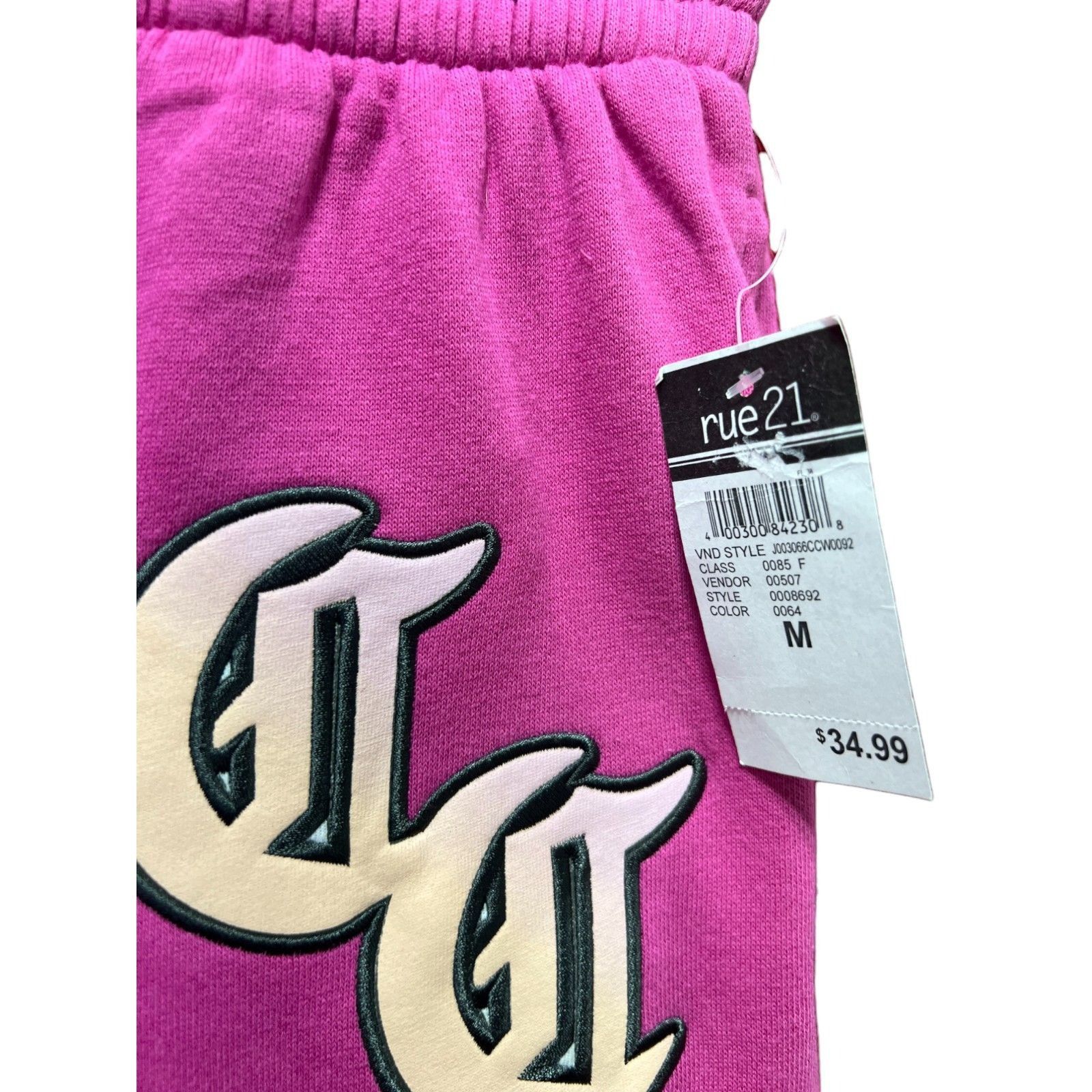 Other Hybrid Apparel - Women's Cargo Sweatpants - Pink - Medium Size 28" / US 6 / IT 42 - 8 Thumbnail