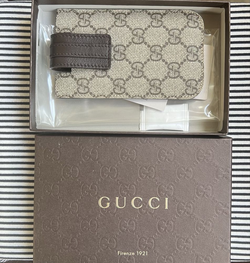 Gucci iPhone 5 GG Supreme Canvas Touch Case Size ONE SIZE - 3 Thumbnail