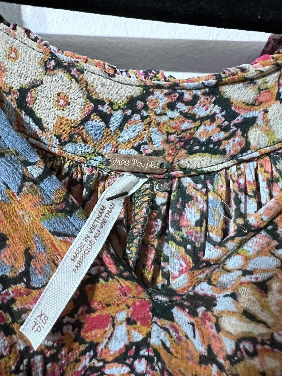 Free People Free People Floral Maxi Dress – UK XS, 8-10 Size XS / US 0-2 / IT 36-38 - 4 Thumbnail