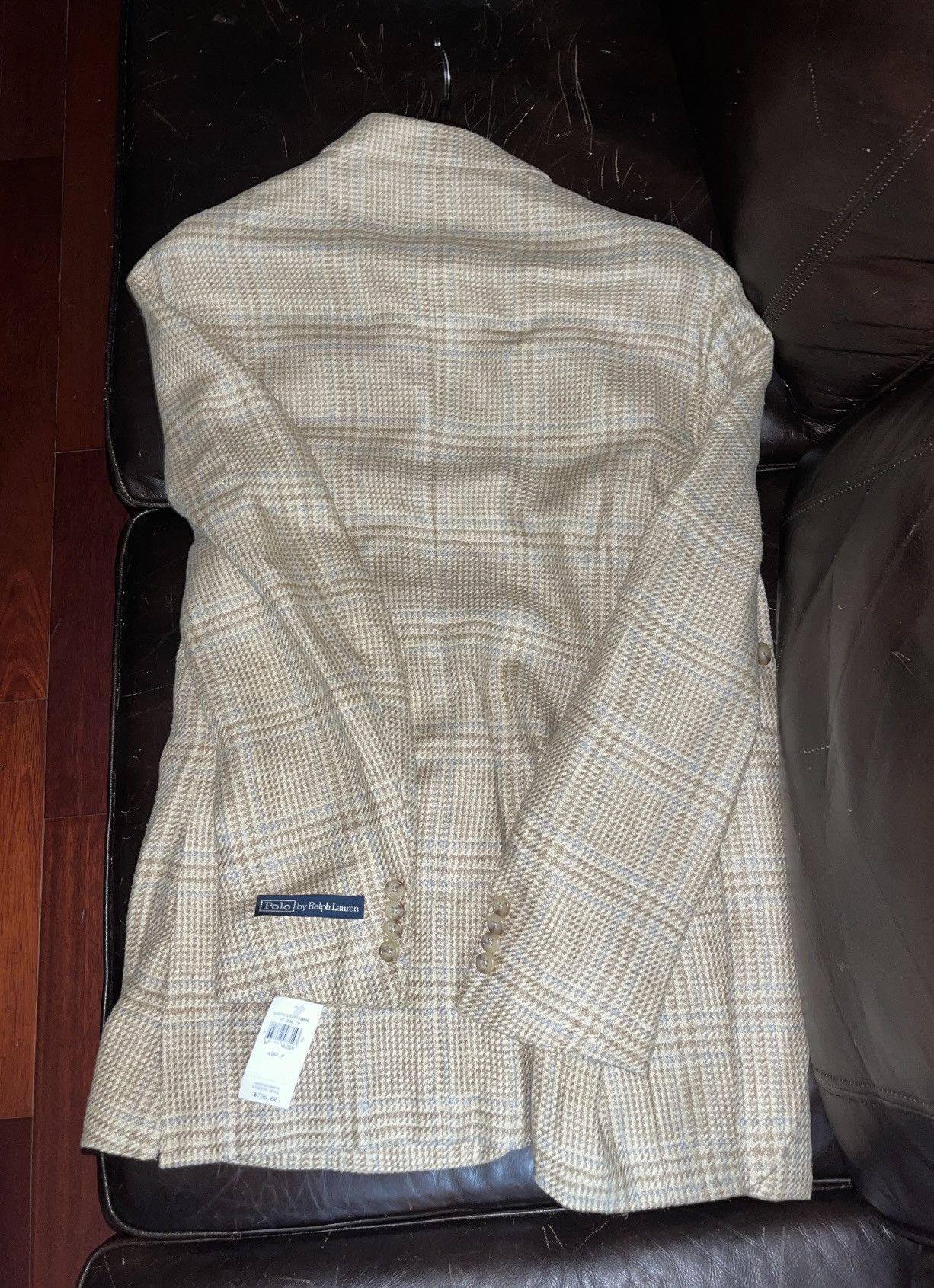 Polo Ralph Lauren Polo Ralph Lauren Blue Label Silk Linen 3/2 Roll Blazer 42 Size 42R - 11 Thumbnail