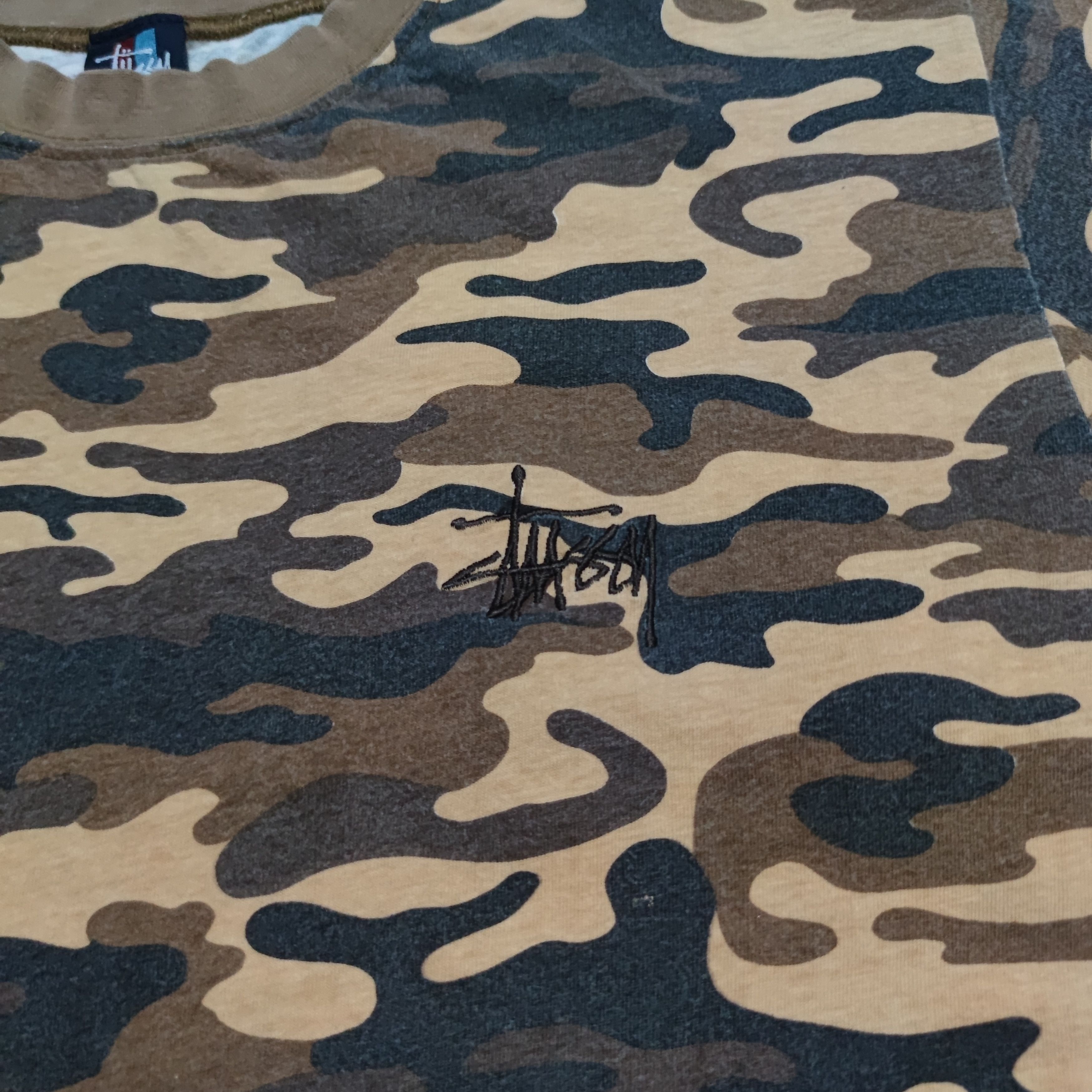 Stussy 🤝🏻Bundle🤝🏻 Rare Vintage Stussy Camouflage T Shirt Size US L / EU 52-54 / 3 - 2 Thumbnail