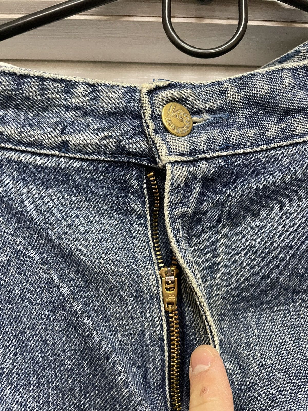 Lee 29 Vintage 70s Lee Riders Jeans wash denim pants Detroit 80s Size US 29 - 7 Thumbnail