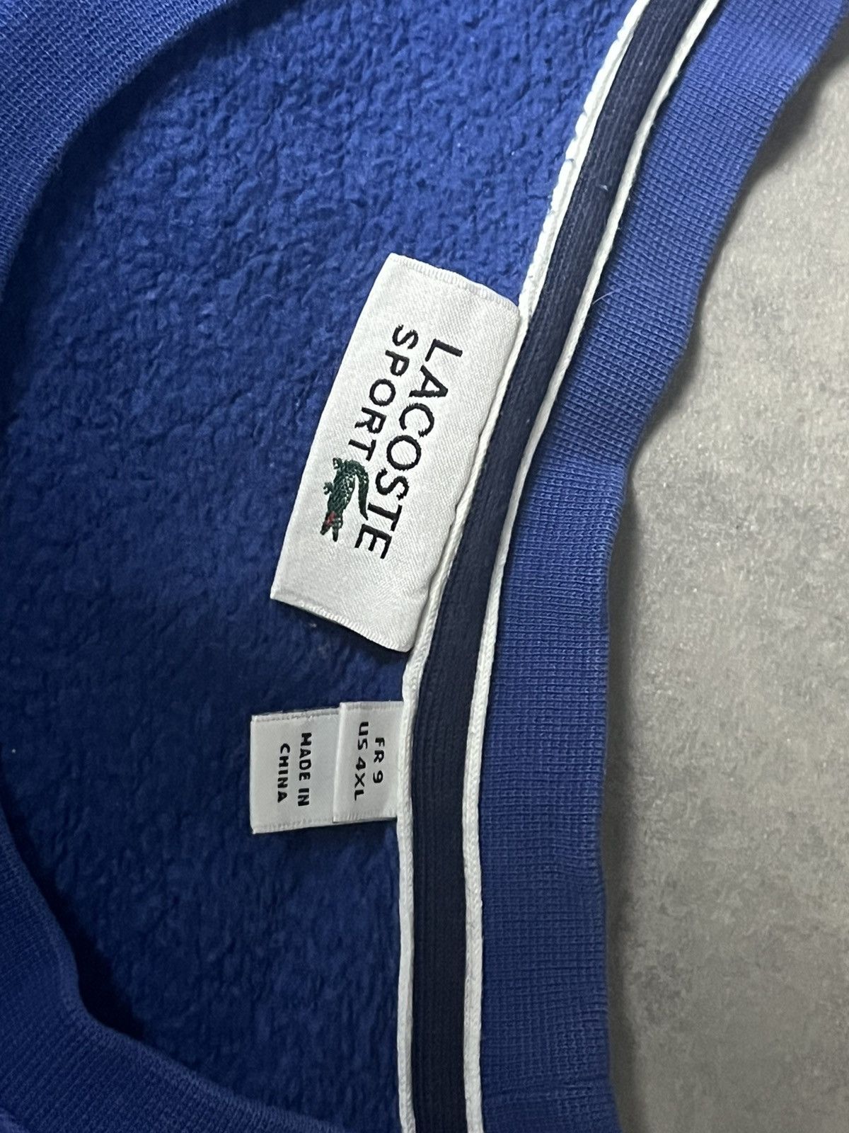 Lacoste Lacoste Sweater Vintage Retro Streetwear Lacoste Sport #Nr45 Size US L / EU 52-54 / 3 - 4 Thumbnail