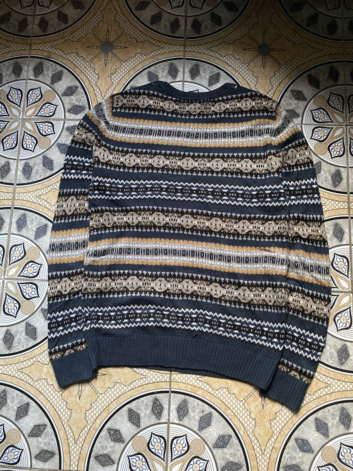 Other Vintage 90's Aesthetic Nordic Knitwear Sweater(Grandpa knit) Size US M / EU 48-50 / 2 - 4 Thumbnail