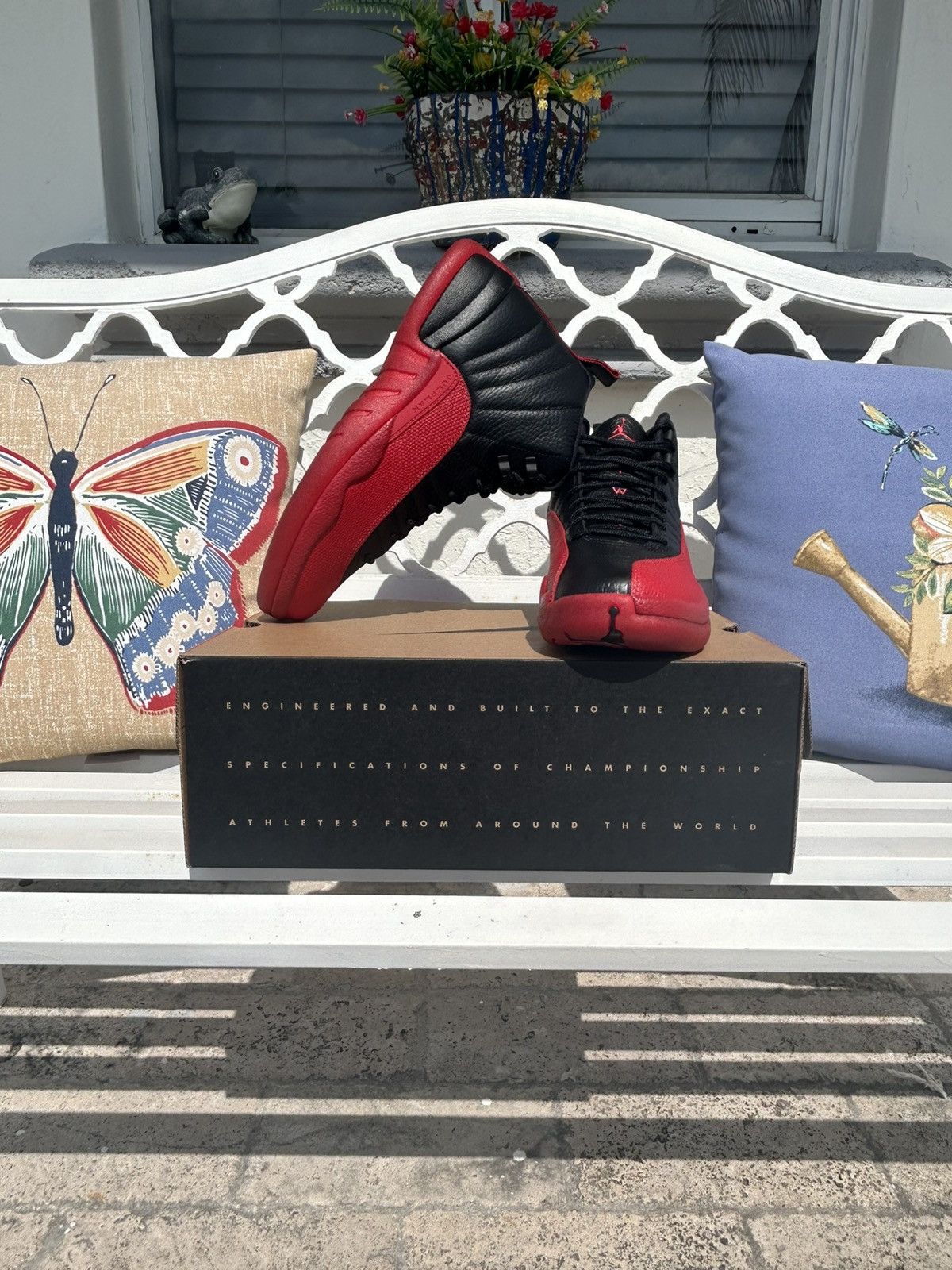 Jordan Brand Jordan 12 Retro “Flu Game” NEW size 11.5 M Size US 11.5 / EU 44-45 - 8 Thumbnail