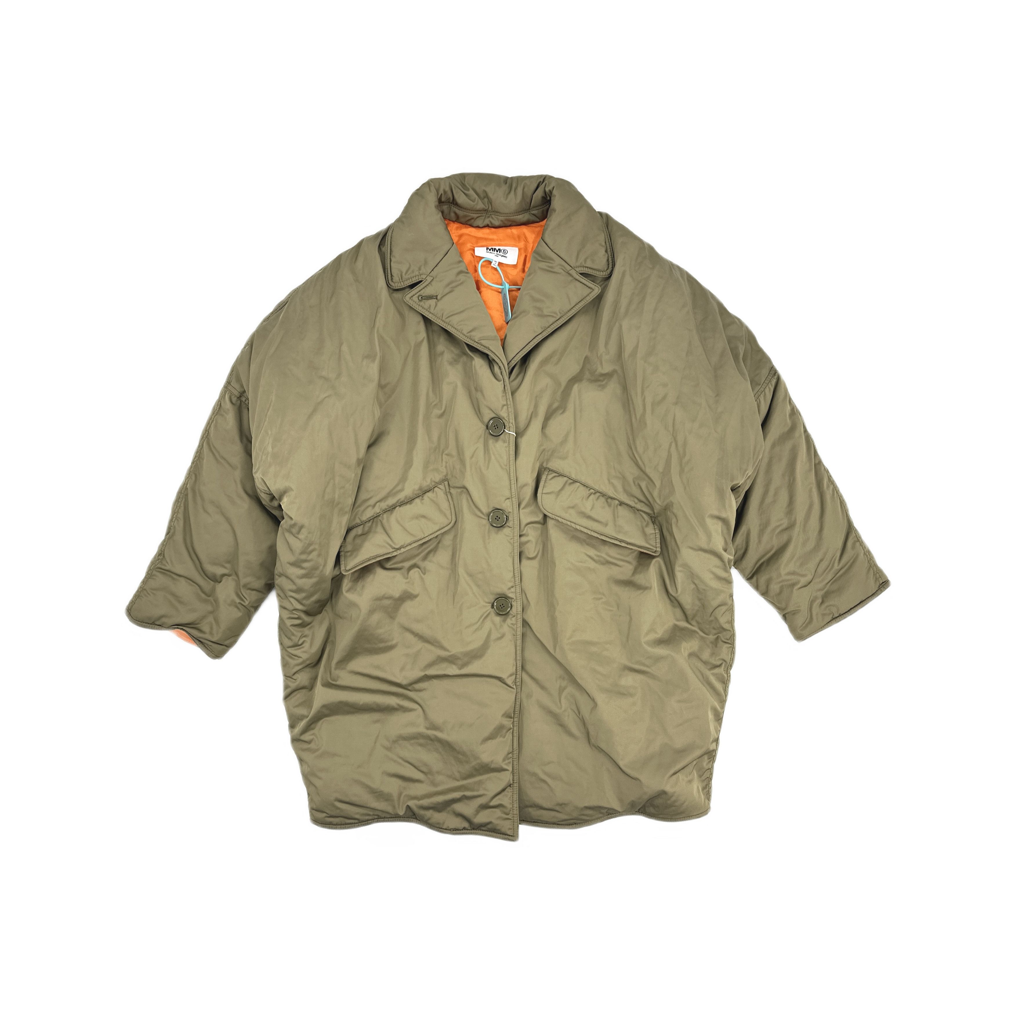 MM6 MM6 Maison Margiela Beige Nylon Coat Size 40 Size S / US 4 / IT 40 - 1 Thumbnail