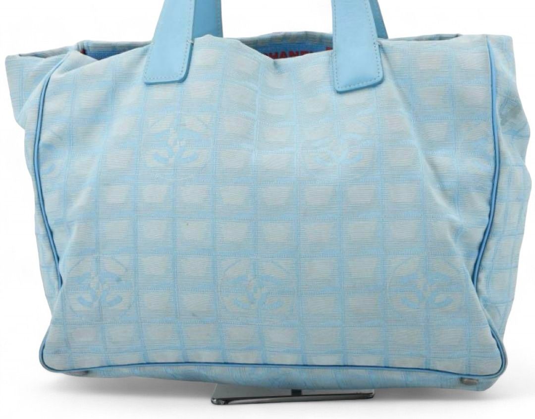 Chanel Chanel - Coco Light Blue Monogram Handbag Shoulder Bag Size ONE SIZE - 9 Thumbnail