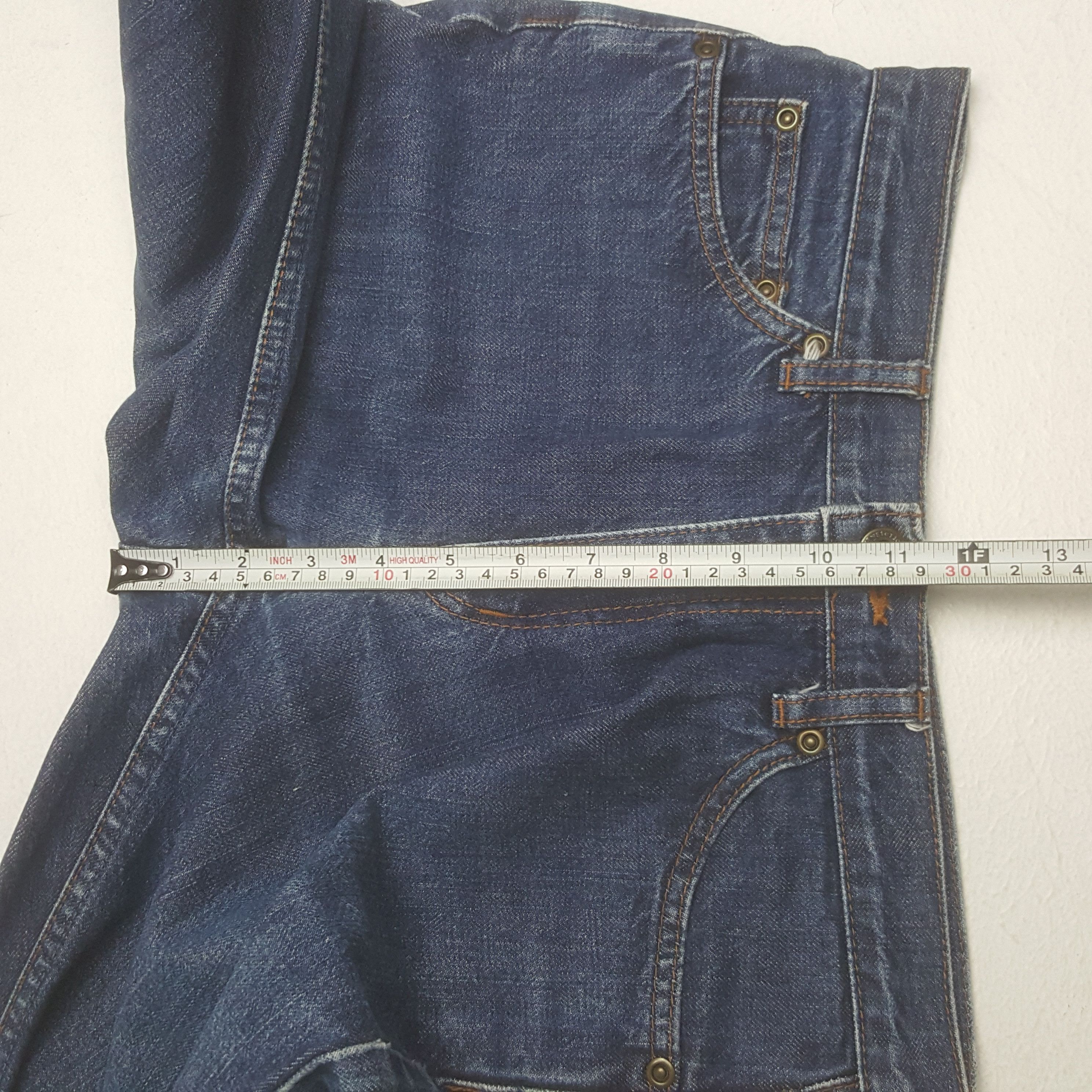 Hysteric Glamour × Vintage Vintage Hysteric Glamour Custom Art Logo Pocket Denim Jeans Size 28" / US 6 / IT 42 - 8 Thumbnail