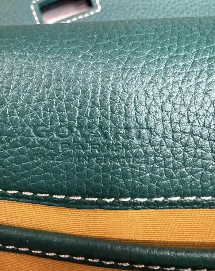 Goyard Goyard Leather Messenger Belvedere Green PM Size ONE SIZE - 7 Thumbnail