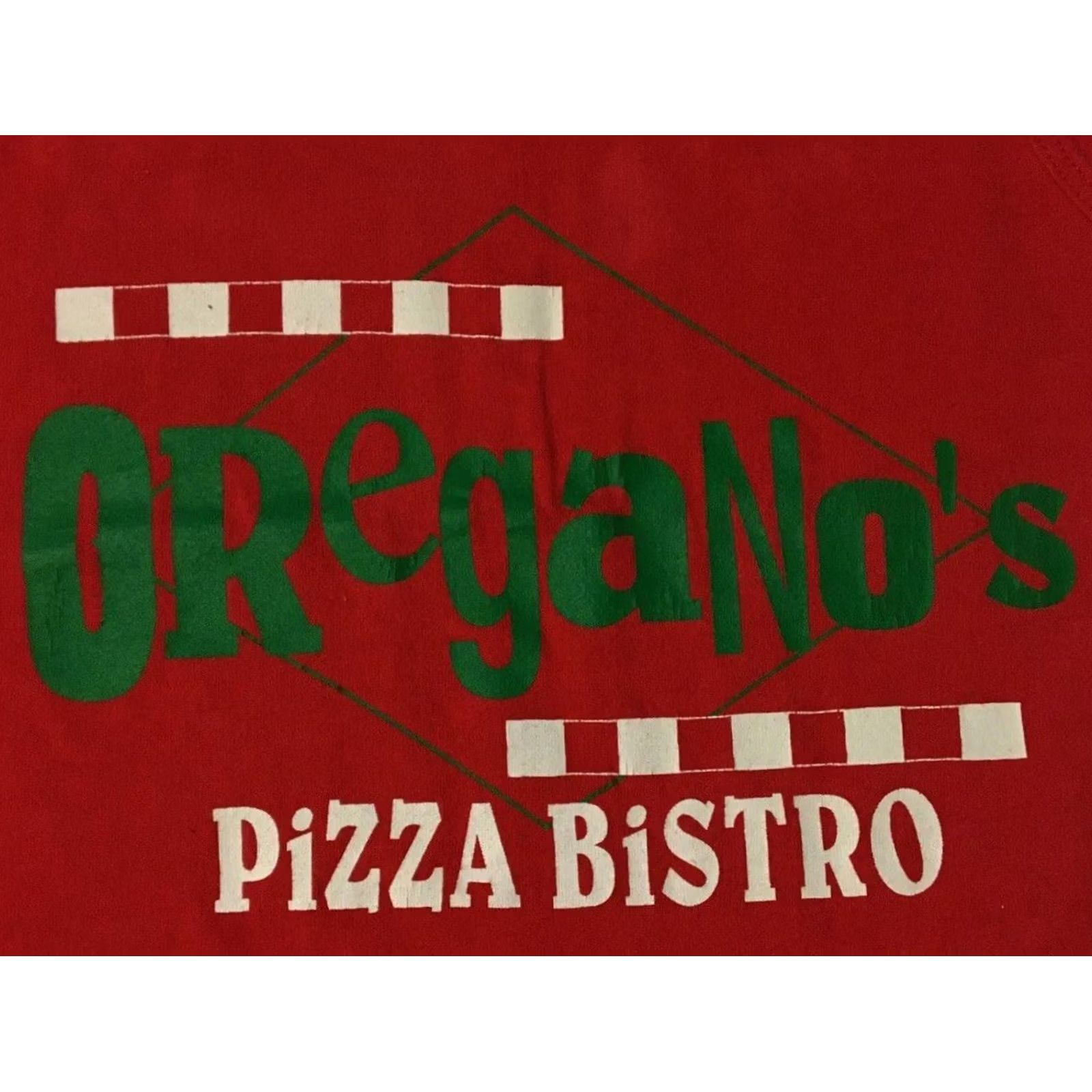 Vintage VINTAGE Oreganos Pizza Tank Top T-Shirt Men L Red 80s 90s Grunge USA USA San Antonio? Size US L / EU 52-54 / 3 - 3 Thumbnail