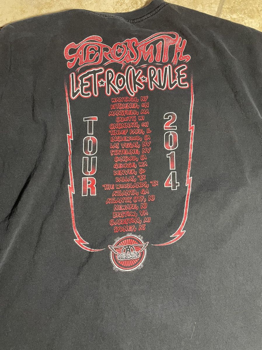 Vintage Aerosmith t shirt Size US XL / EU 56 / 4 - 5 Thumbnail