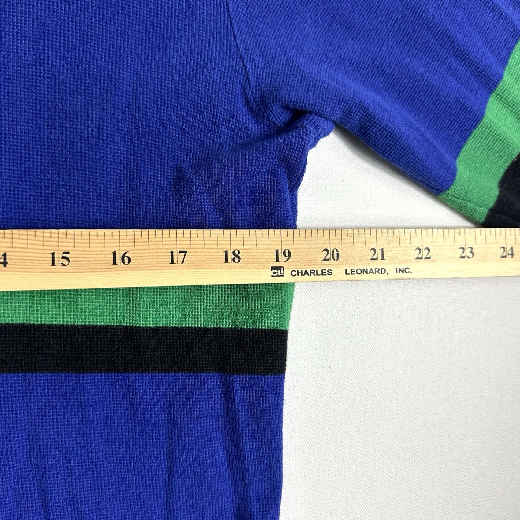 Vintage VINTAGE Polo Sport Sweatshirt 1/4 Zip Pullover Mens M Blue USA Size US M / EU 48-50 / 2 - 5 Thumbnail