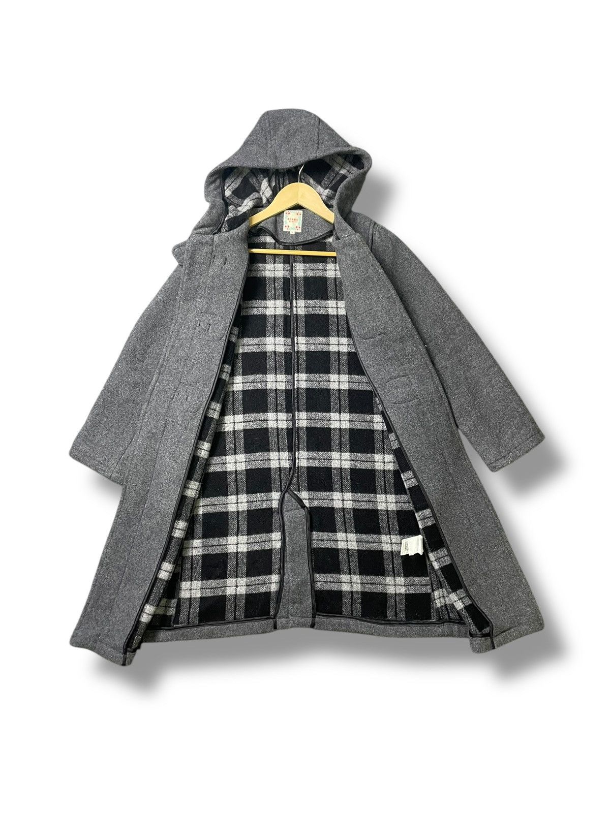 Japanese Brand × Vintage Vintage Beams Heart Hooded Duffle Coat (47) Size US XS / EU 42 / 0 - 2 Thumbnail