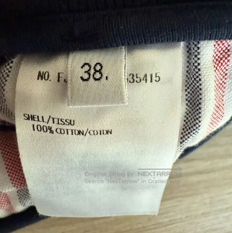 Thom Browne Thom Browne Women's Casual Navy Cotton Pants . Size 28" / US 6 / IT 42 - 4 Thumbnail