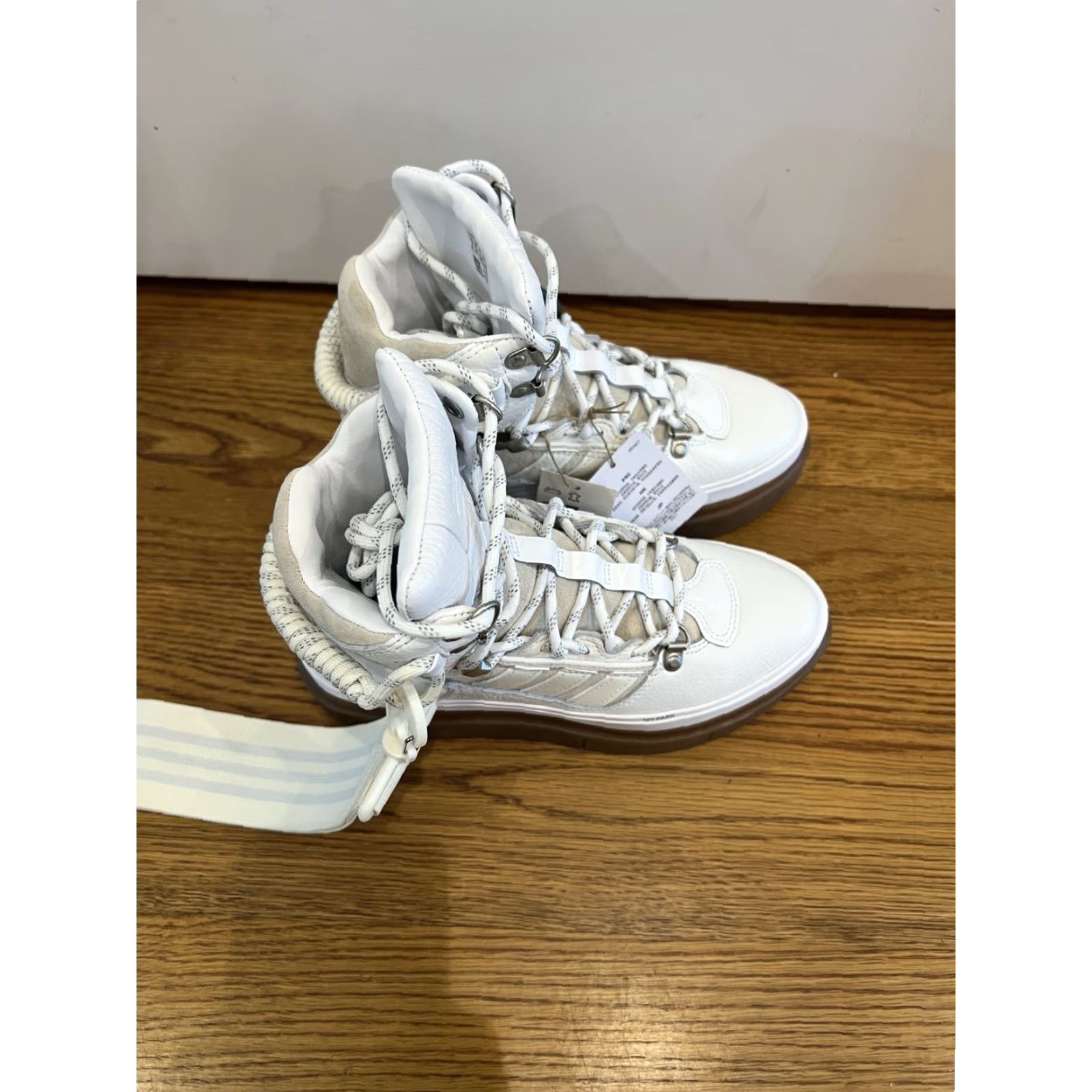 Adidas VINTAGE adidas Super Sleek Boot Beyoncé White High Top Athletic Sneakers Size 7 Women / Size 5 Men Size M / US 6-8 / IT 42-44 - 6 Thumbnail