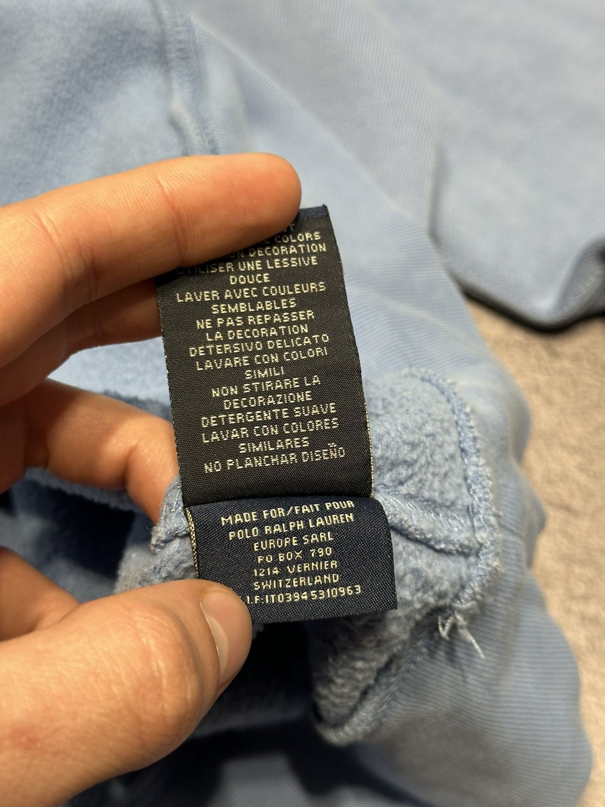 Polo Ralph Lauren × Vintage 🐋 Polo Jeans Company Vintage Hoodie Size US L / EU 52-54 / 3 - 7 Thumbnail