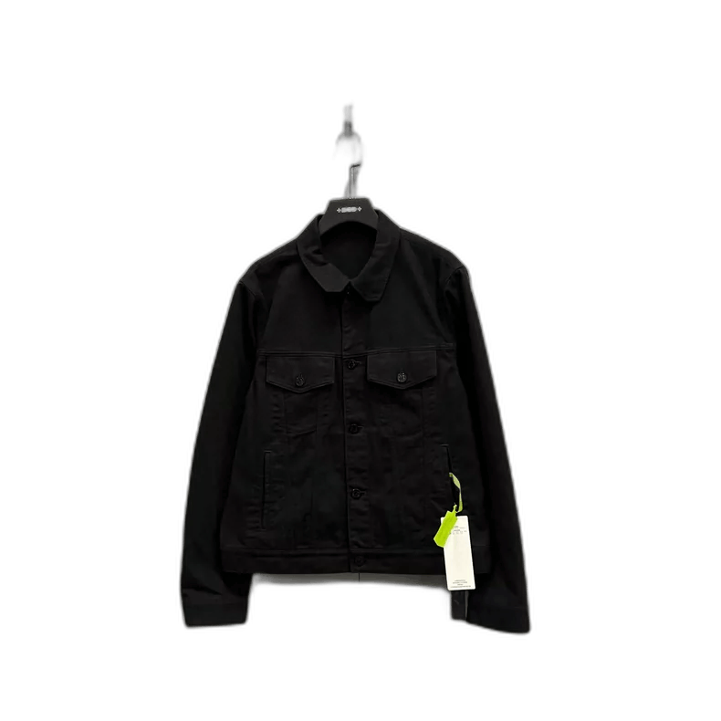 Louis Vuitton Louis Vuitton Black Denim Jacket Size 52 Size US L / EU 52-54 / 3 - 1 Thumbnail