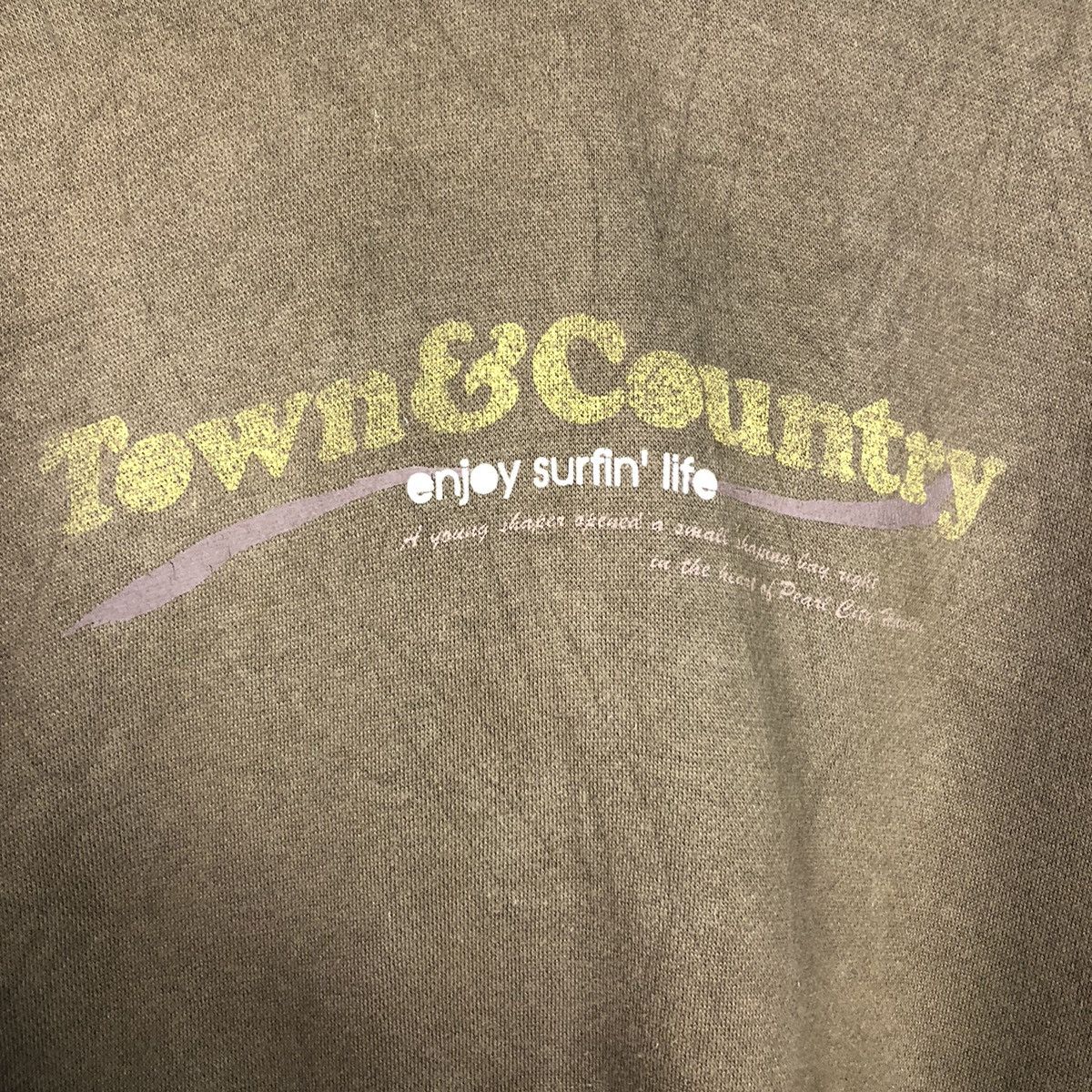 Japanese Brand × Vintage 📌Vintage Hoodie Pull Over Town & Craft Hawaii Surf Big Logo Size US M / EU 48-50 / 2 - 17 Thumbnail