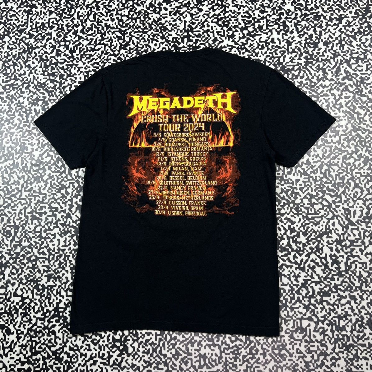 Megadeth Vintage Y2K Megadeth Band Rock Tour Metal Style T-shirt Size US M / EU 48-50 / 2 - 2 Thumbnail