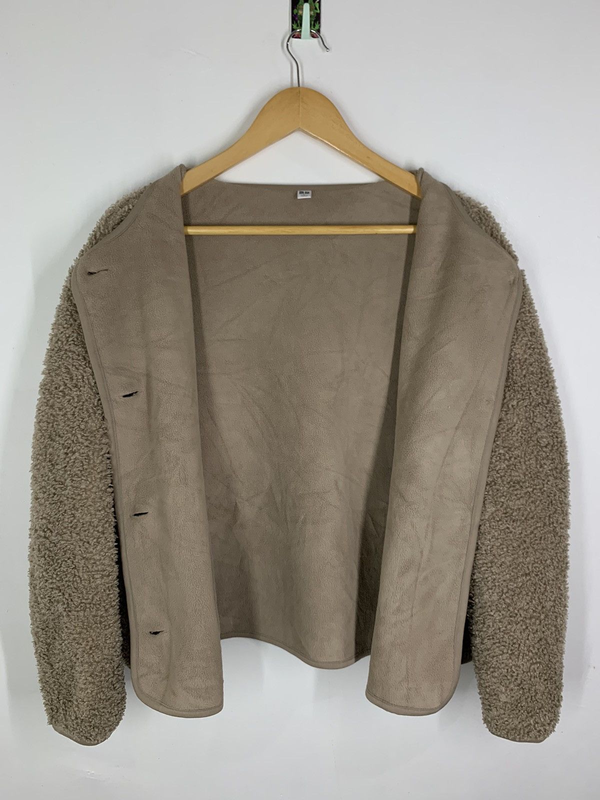 Japanese Brand × Uniqlo 🔥Steals l🔥 Uniqlo Japanese Brand Fleece Cardigan Size US L / EU 52-54 / 3 - 11 Thumbnail
