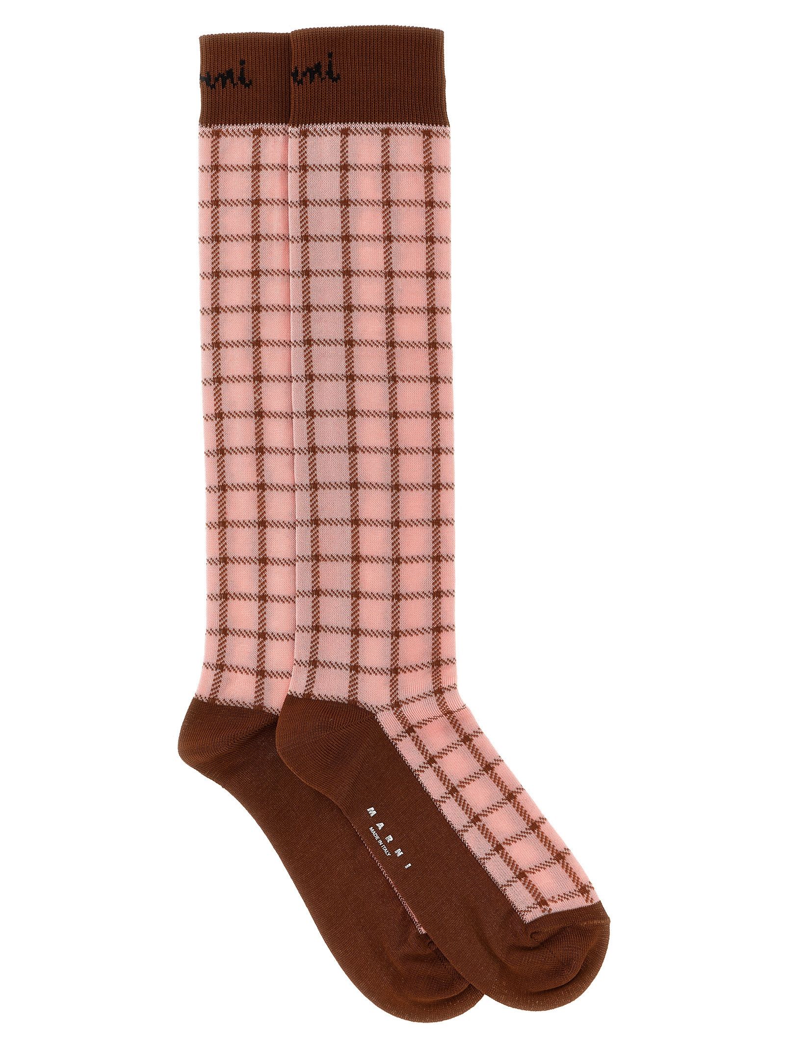 Marni Check Socks Size ONE SIZE - 1 Thumbnail