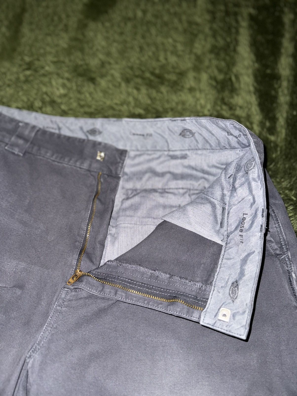 Dickies [36] Dickies Snake Logo Washed Cotton Double Knee Pants Size US 36 / EU 52 - 3 Thumbnail