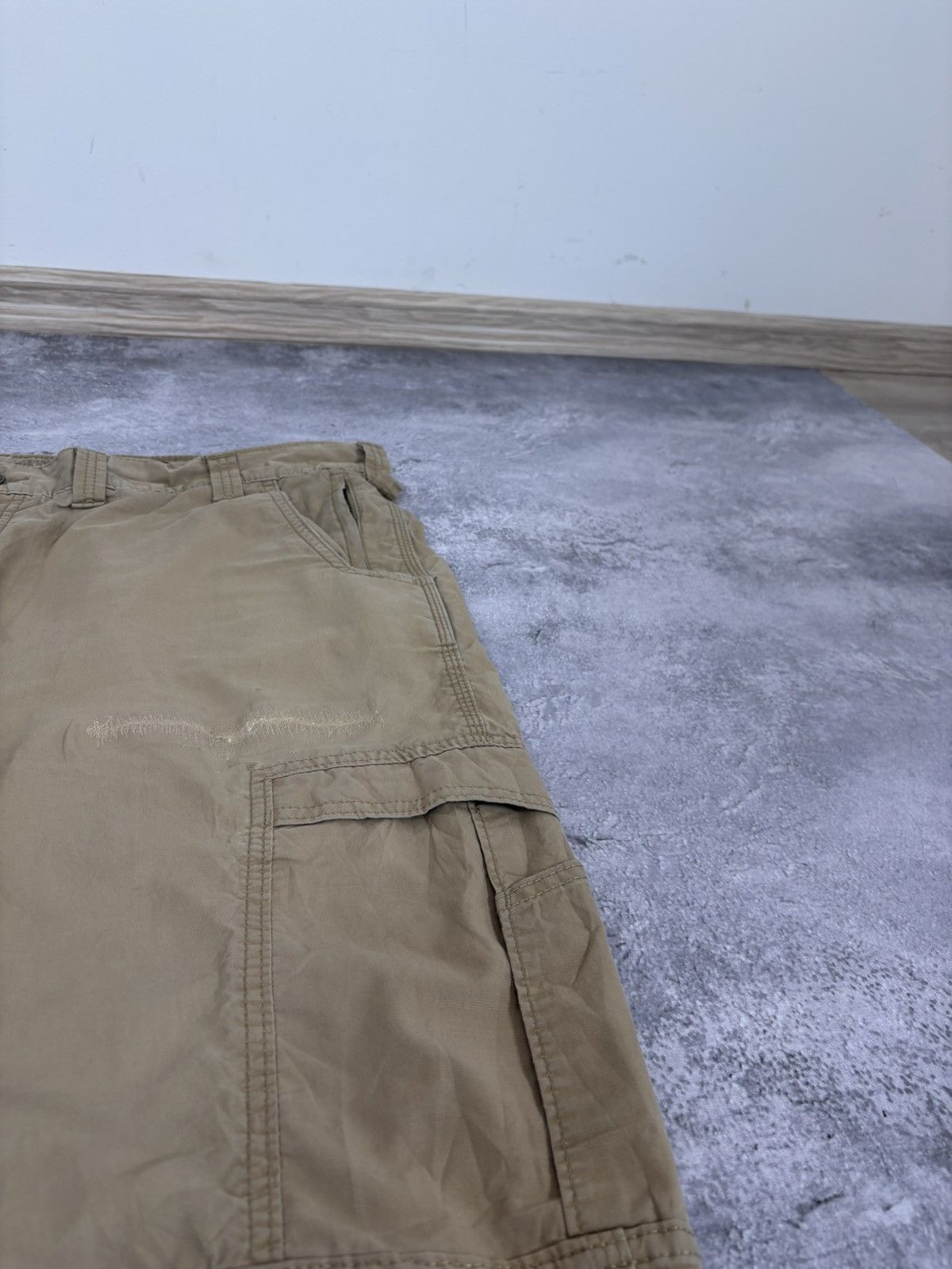 Carhartt Carhartt Relaxed Fit USA Hype Beige Brown Baggy Cargo Pants Size US 44 / EU 60 - 16 Thumbnail