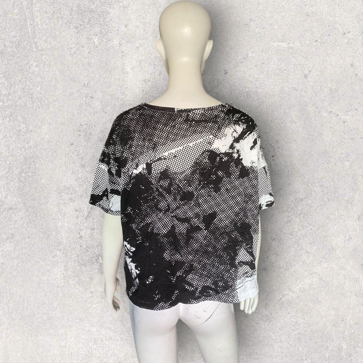 Yohji Yamamoto Y’s Graphic Oversize Blouse Size L / US 10 / IT 46 - 4 Thumbnail