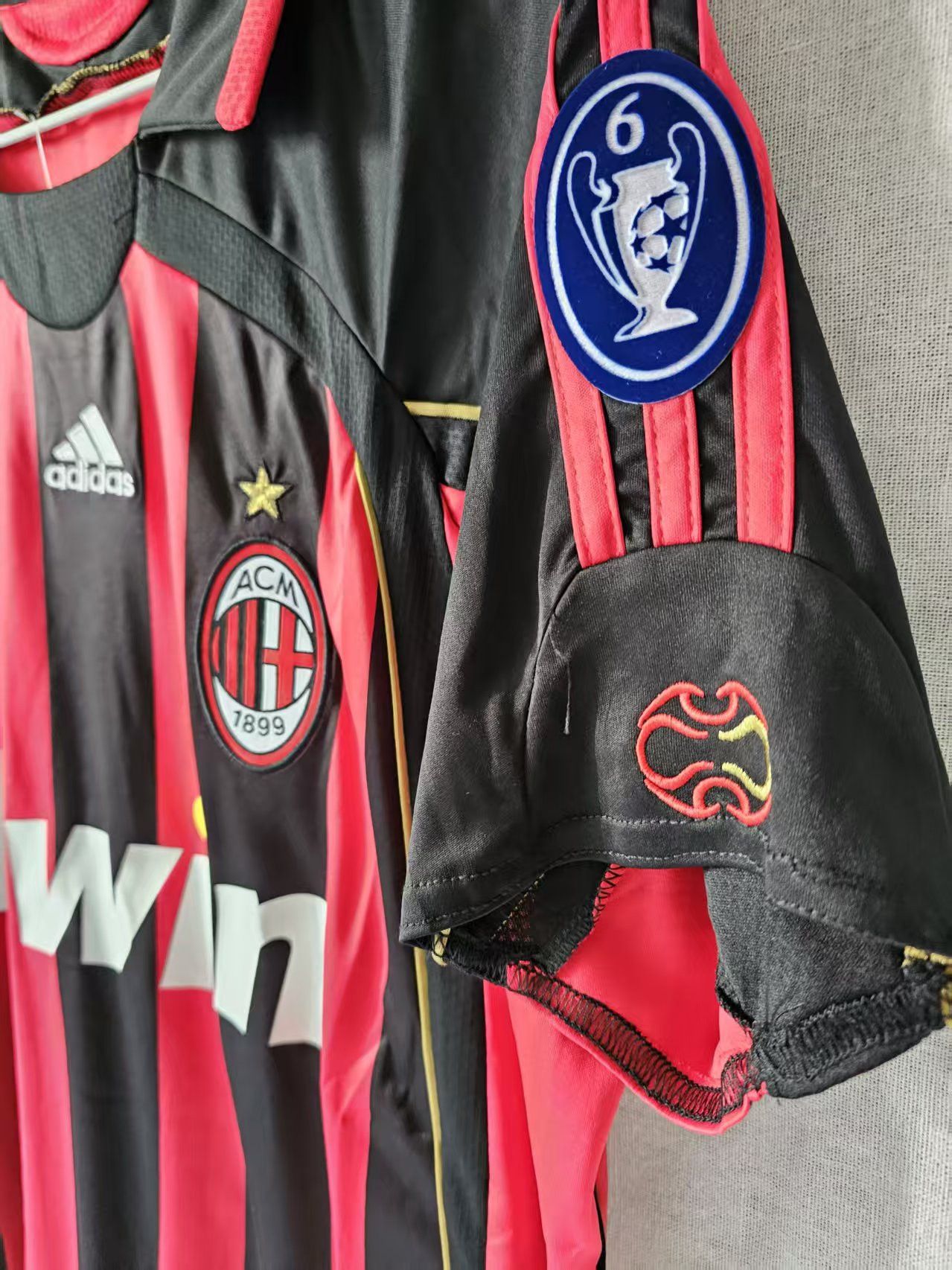 Other 2006 2007 AC Milan #3 Paolo Maldini Jersey Home Size US S / EU 44-46 / 1 - 3 Thumbnail
