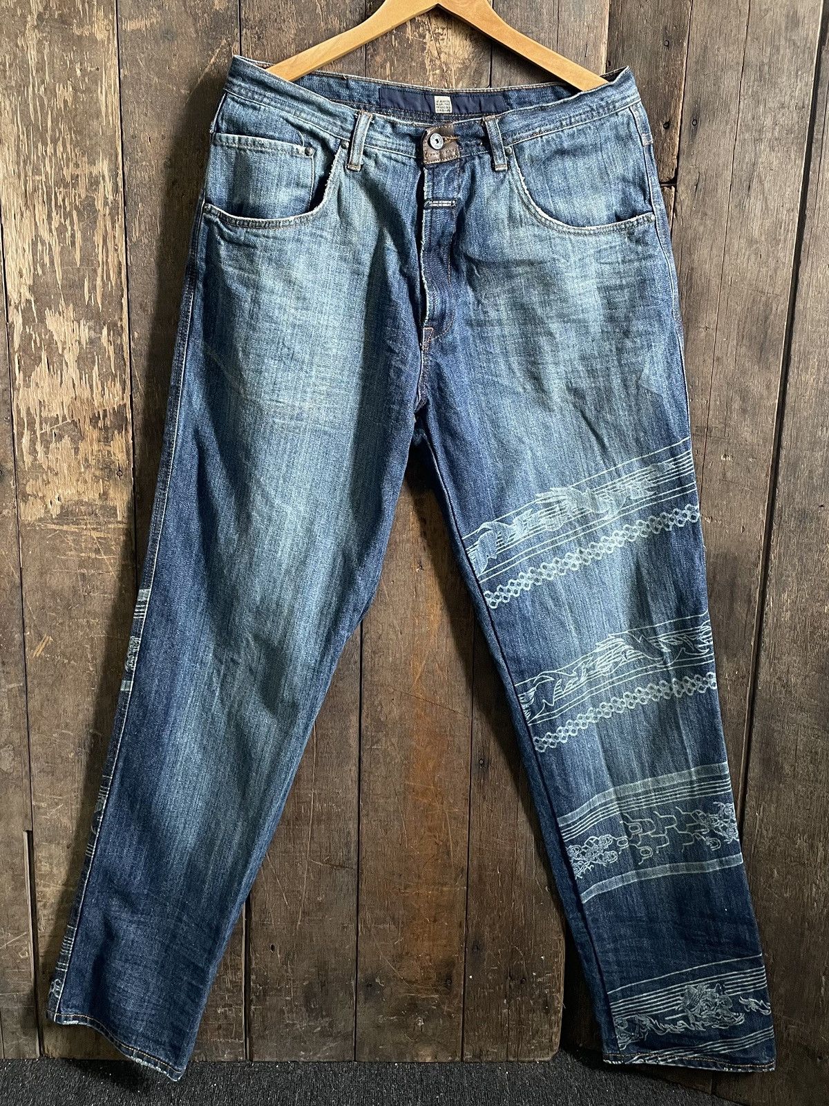 Marithe + Francois Girbaud Marithe Francois Girbaud Denim Jeans Size US 34 / EU 50 - 1 Thumbnail