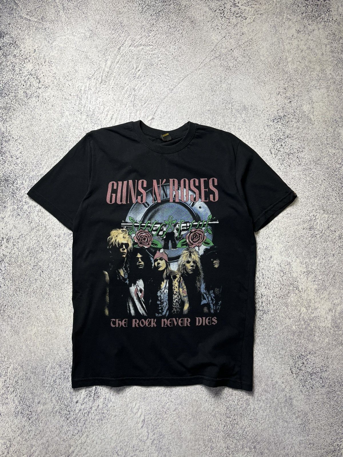 Band Tees Vintage Guns N Roses Tour Reprint Band T-Shirt Size US M / EU 48-50 / 2 - 4 Thumbnail