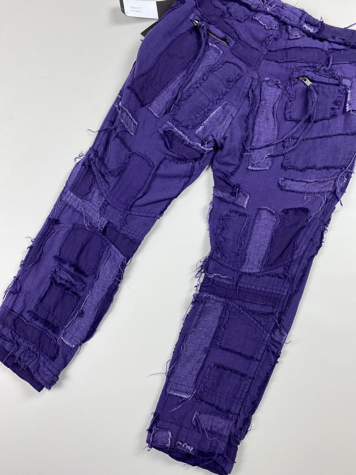 Haider Ackermann BNWT! Haider Ackermann ladies patchwork cropped pants Size 26" / US 2 / IT 38 - 22 Thumbnail