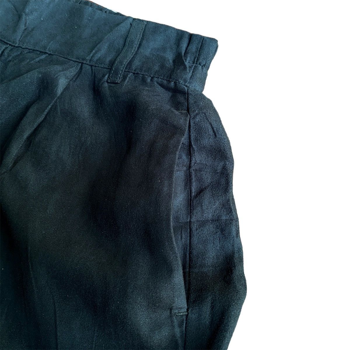 Japanese Brand × Vintage × Yohji Yamamoto Rare Japanese Brand EhypenWorld Felt Wide Leg Balloon Pants Size US 29 - 5 Thumbnail