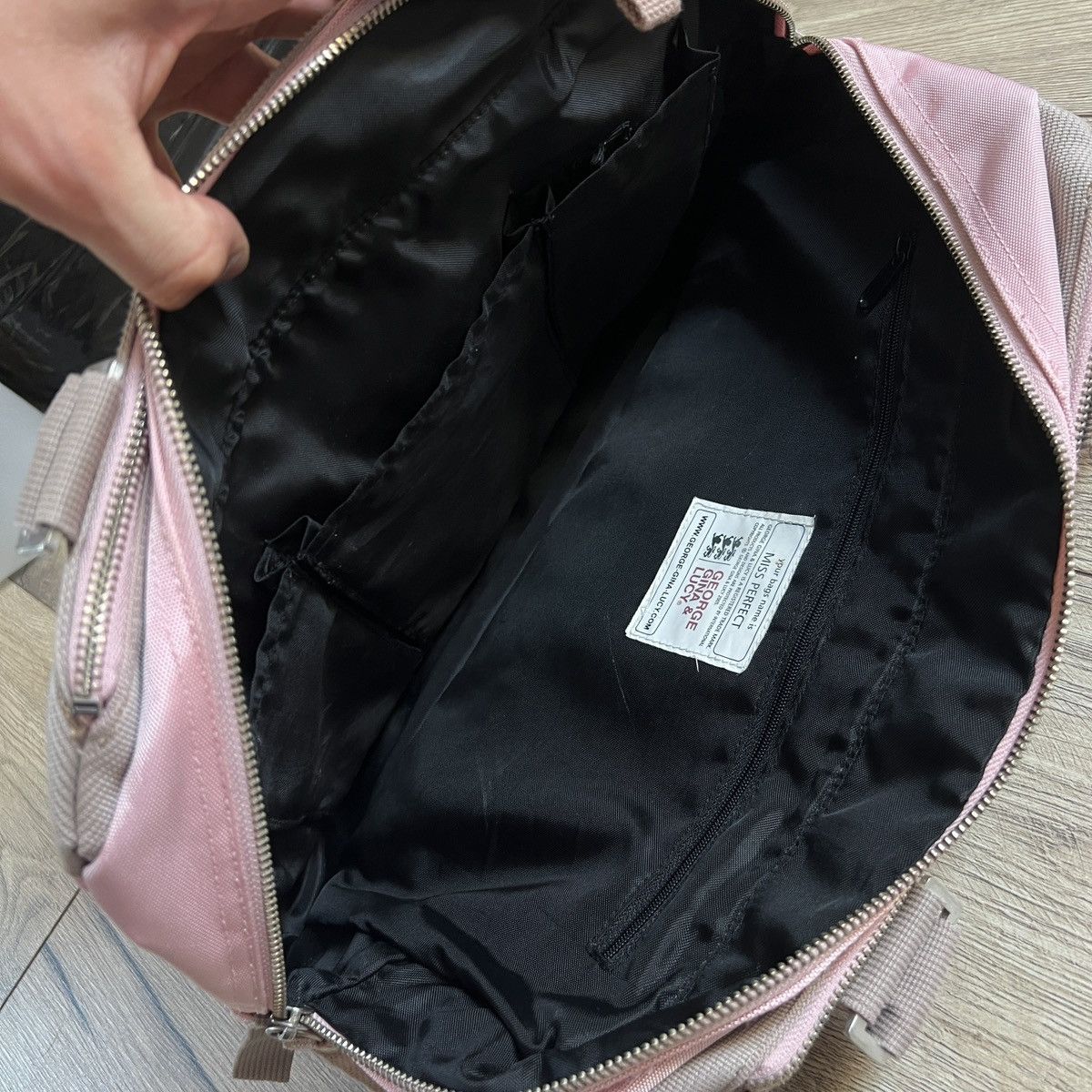 George Gina & Lucy George Gina Lucy GGL Shoulder Vintage Bag Pink Size ONE SIZE - 9 Thumbnail