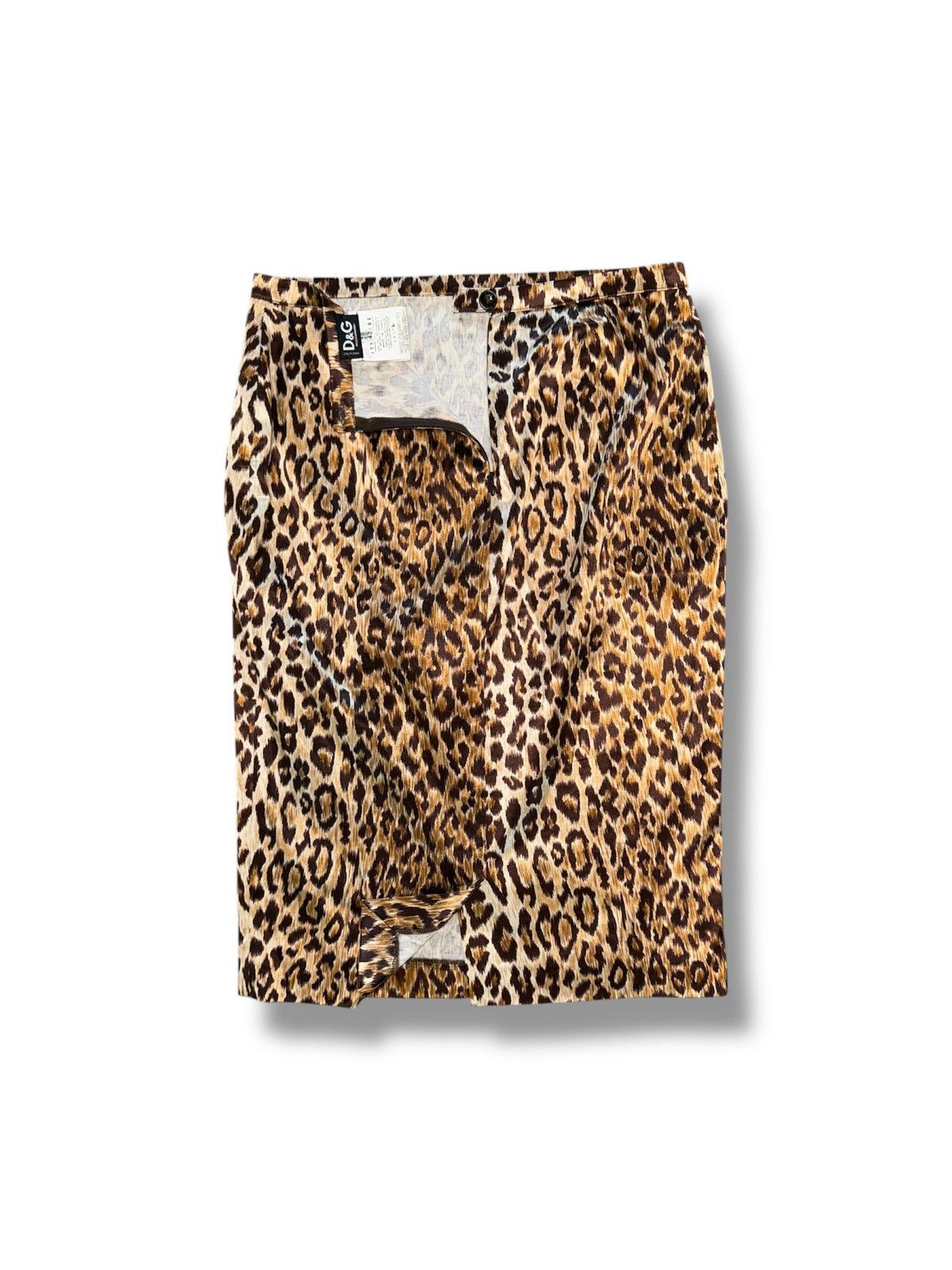 Dolce & Gabbana Dolce & Gabbana leopard skirt hype Size 28" / US 6 / IT 42 - 2 Thumbnail
