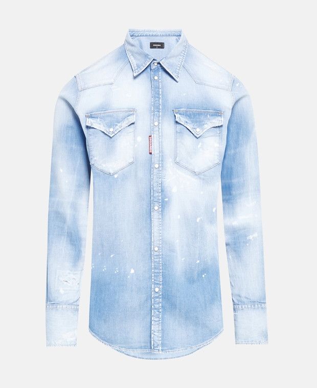 Dsquared2 Denim shirt Size US S / EU 44-46 / 1 - 1 Preview