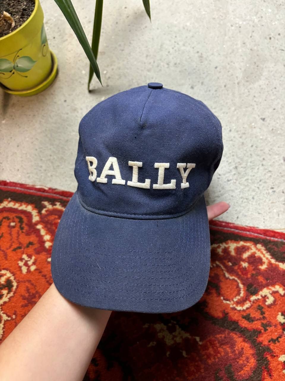 Bally × Designer × Vintage Vintage Luxury Bally Embroidered Big Logo Cap Size ONE SIZE - 3 Thumbnail